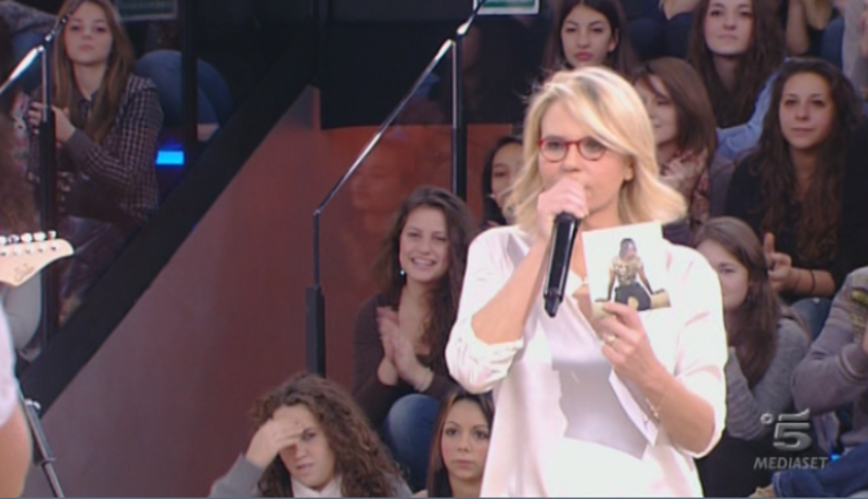 Maria De Filippi a Amici 13